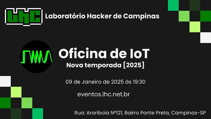 Oficina de IoT: Quinta Temporada