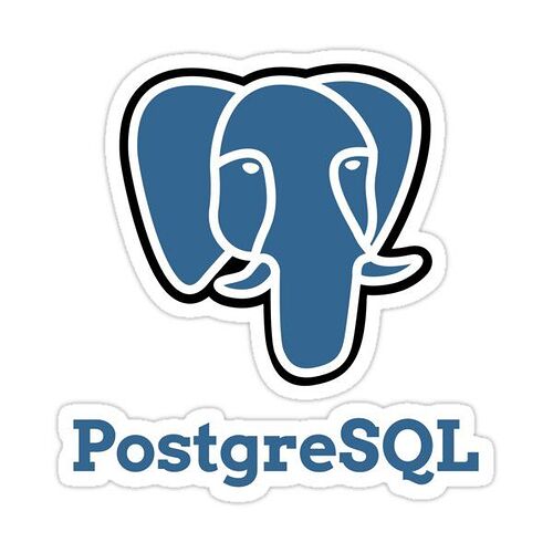 Postgresql Elephant Sticker by vladocar